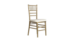 Chair, Gold Chivari