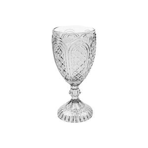 Clear Carousel Goblet