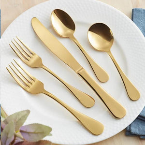 Gold Acopa Flatware