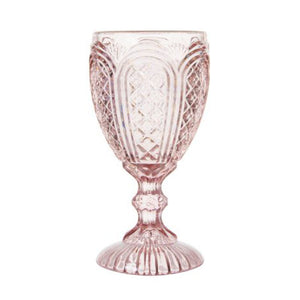 Pink Carousel Goblet