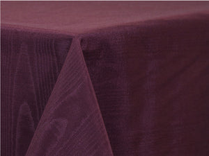 Bengaline Moire Burgundy, Table Linens & Napkins